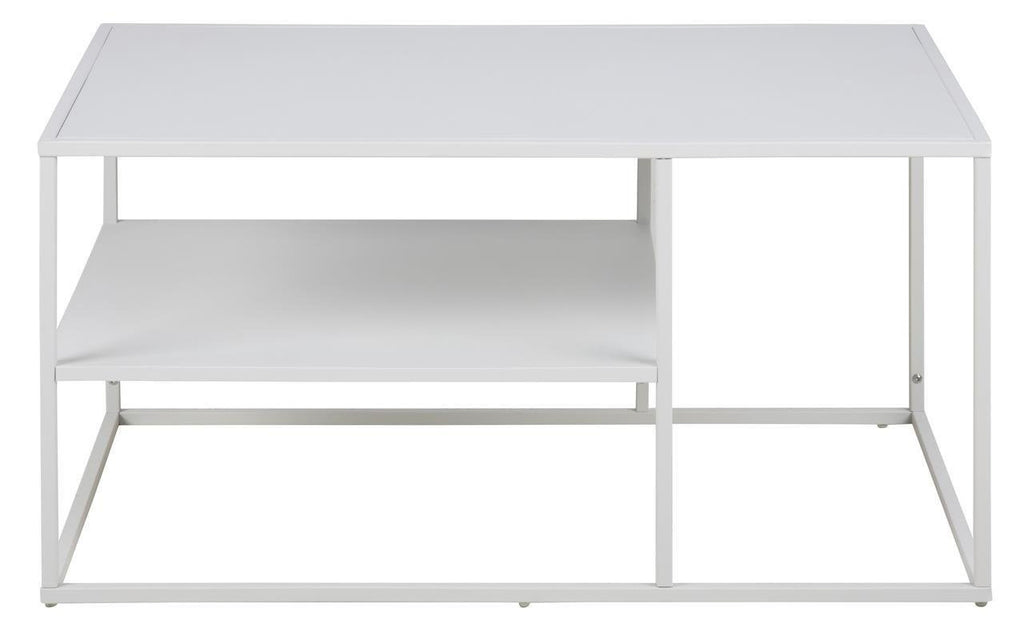 Stolik Newton czarny z półką 90x60 cm