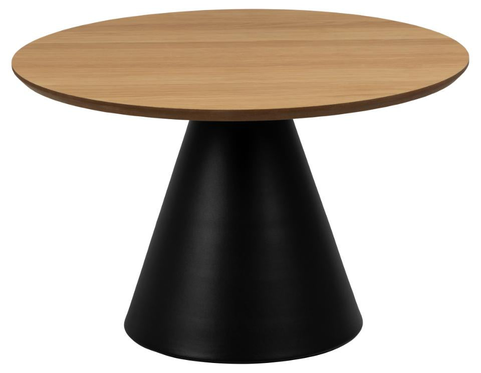 Stolik Soli 65cm dąb/czarny