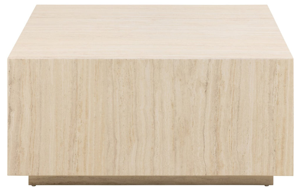 Stolik kawowy Dice 90x90cm trawertyn