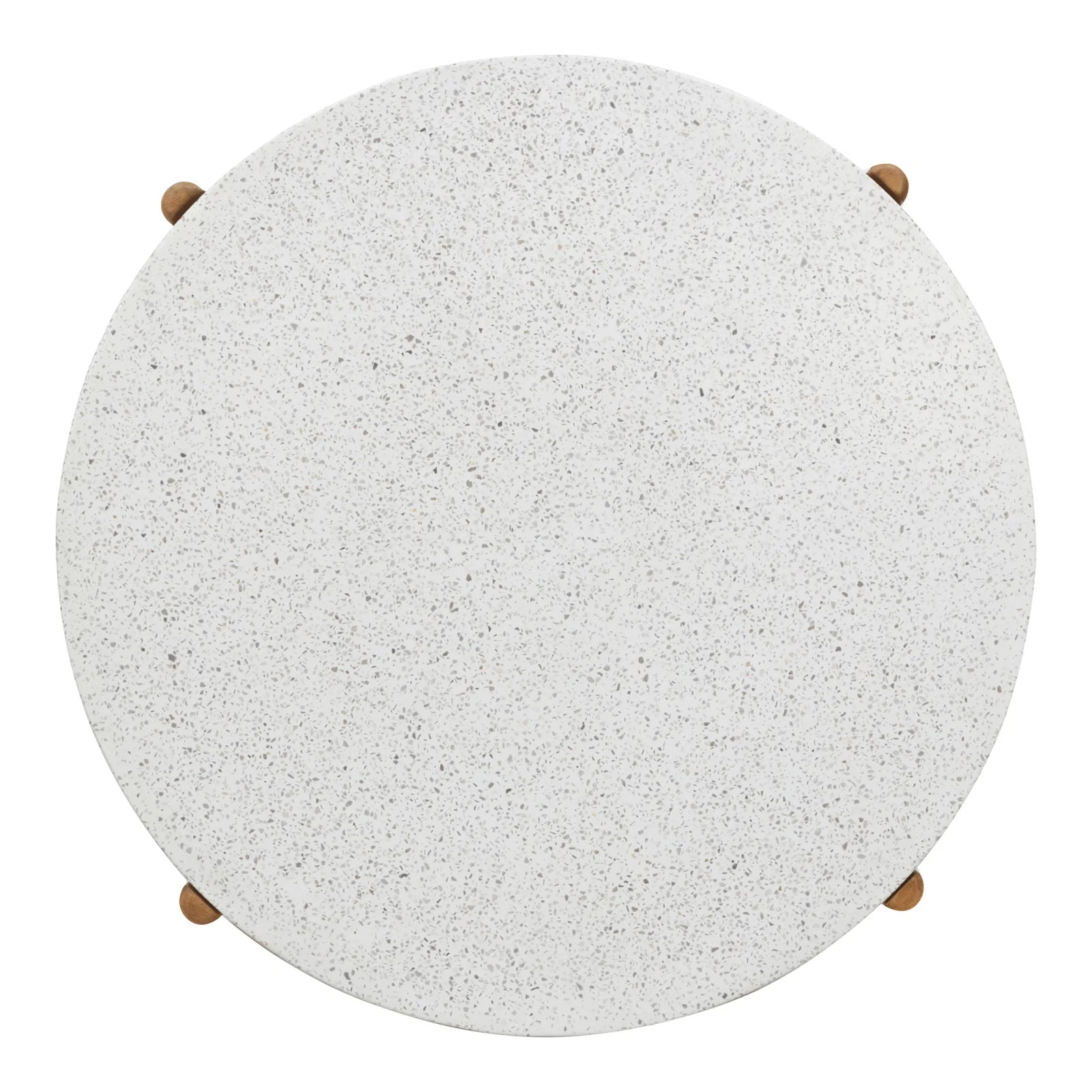 Stolik kawowy Terracina 84,5cm akacja/terrazzo