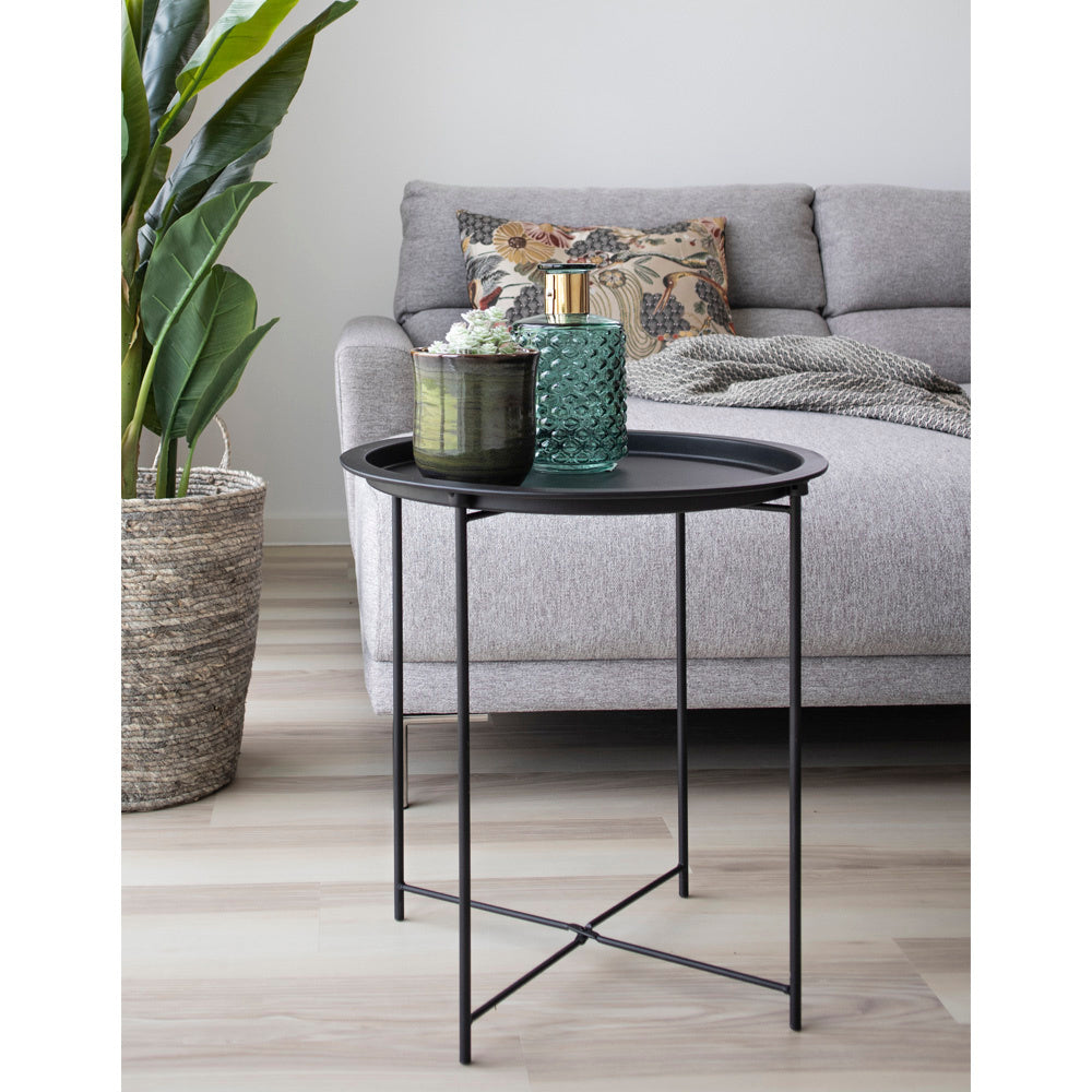 Stolik pomocniczy 47cm czarny