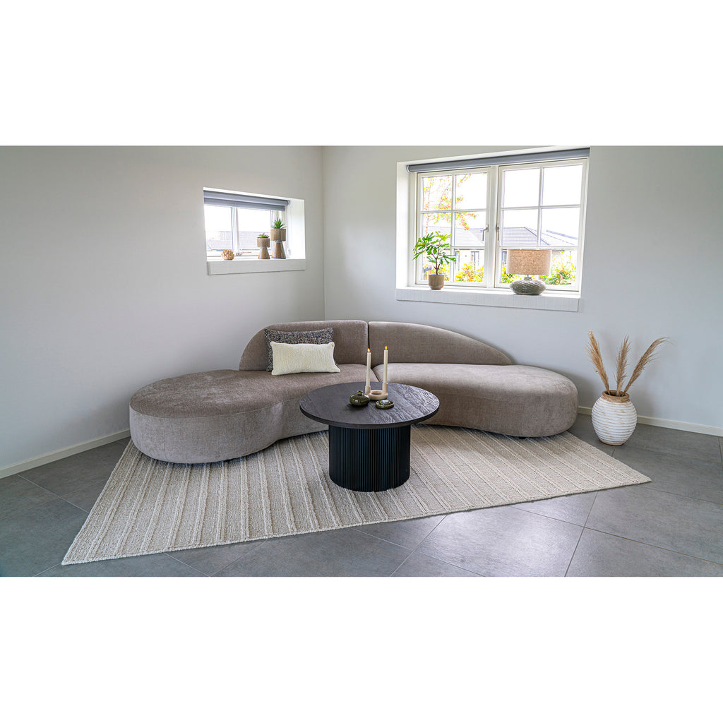 Stolik pomocniczy Boavista 80cm brązowy ciemny