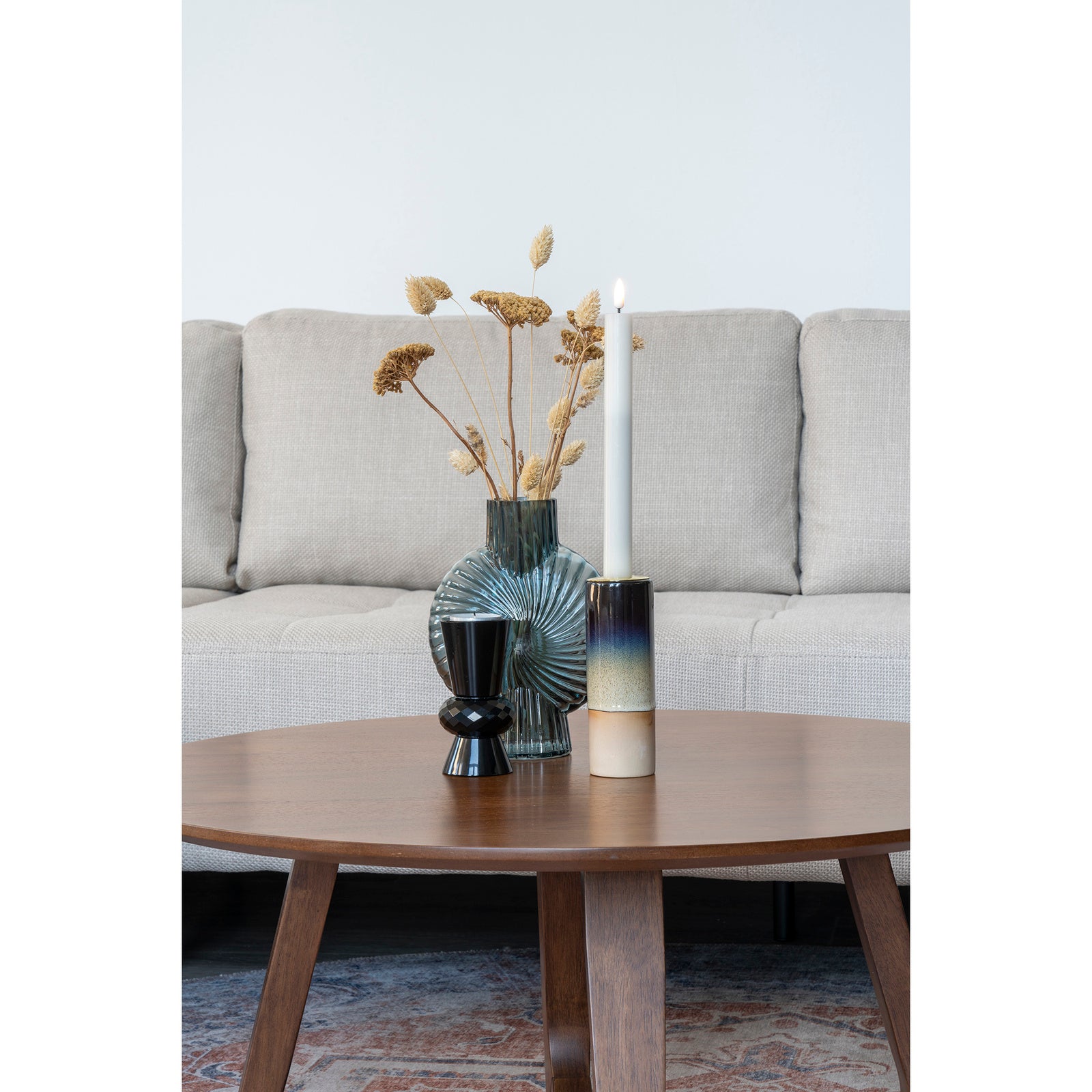 Stolik kawowy Hellerup 75cm orzech