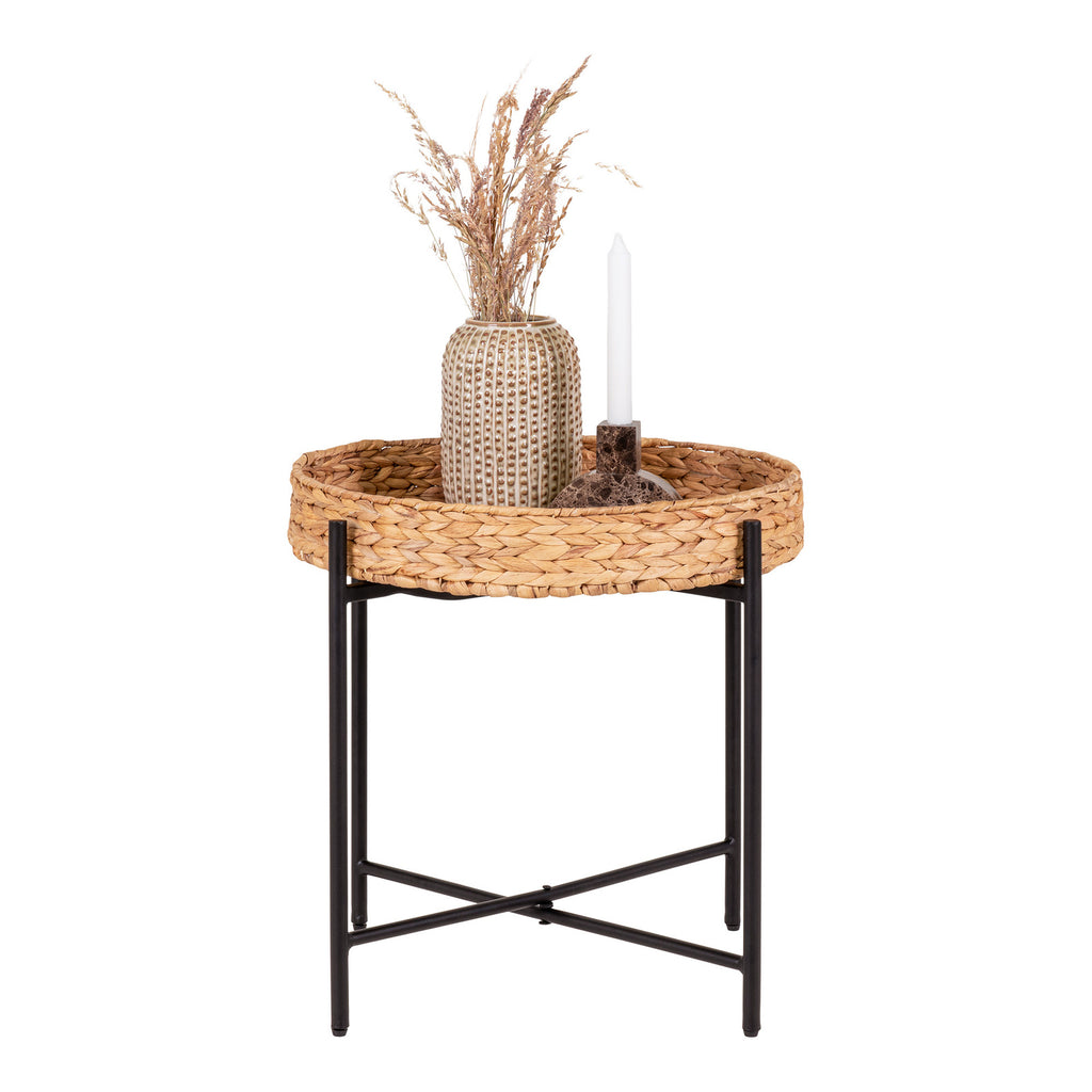 Stolik pomocniczy Naro 50cm naturalny hiacynt