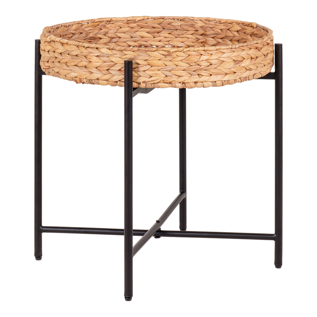 Stolik pomocniczy Naro 50cm naturalny hiacynt