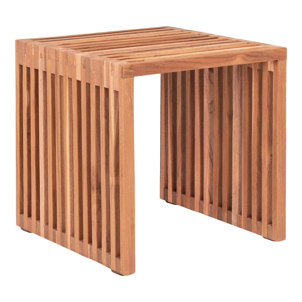 Stolik kawowy Pego 40cm tekowy