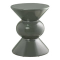 Stolik kawowy Rosolina zielony 34x41 cm