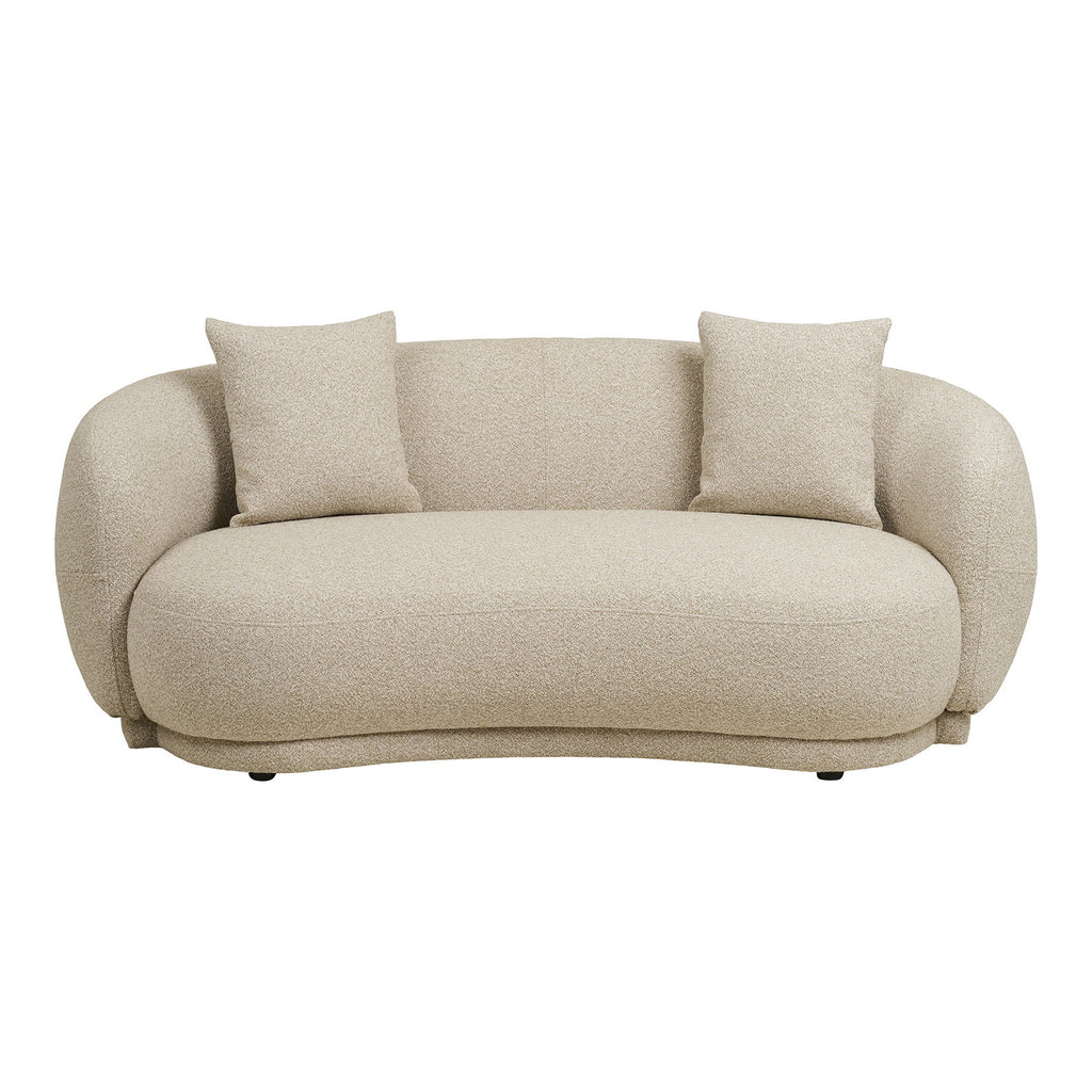 Sofa Hawkes 2,5-osobowa 2 poduszki, piaskowa