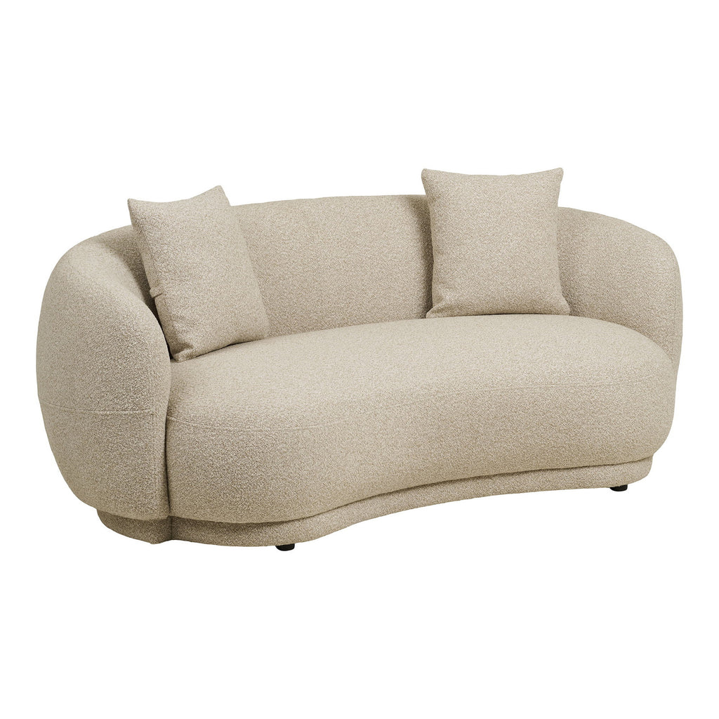 Sofa Hawkes 2,5-osobowa 2 poduszki, piaskowa
