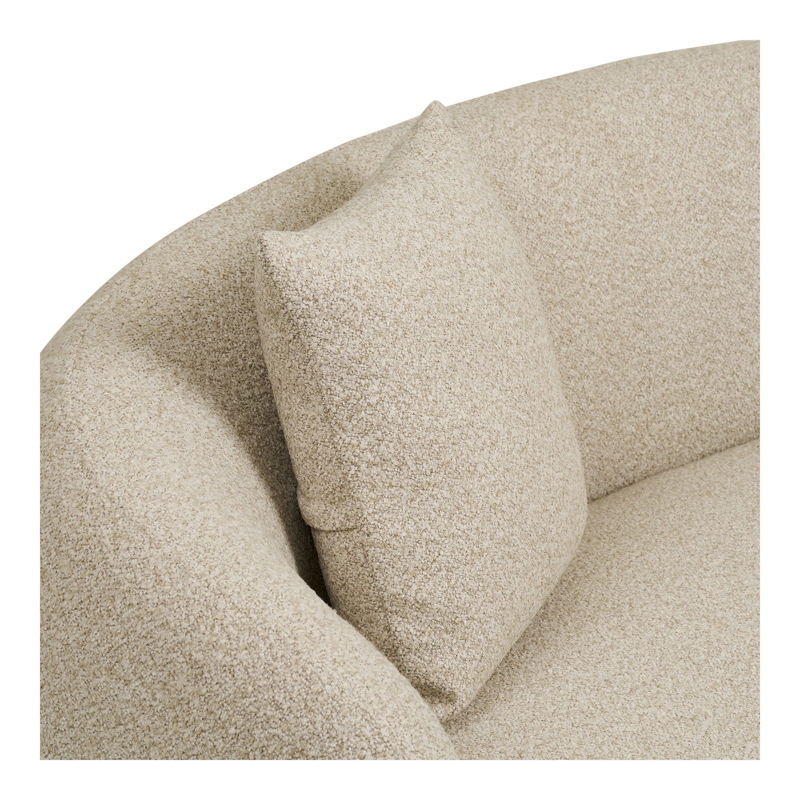 Sofa Hawkes 2,5-osobowa 2 poduszki, piaskowa