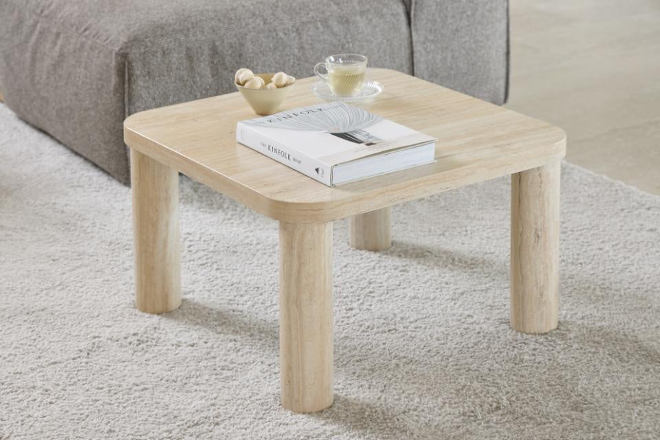 Stolik kawowy Solano 60x60cm trawertyn