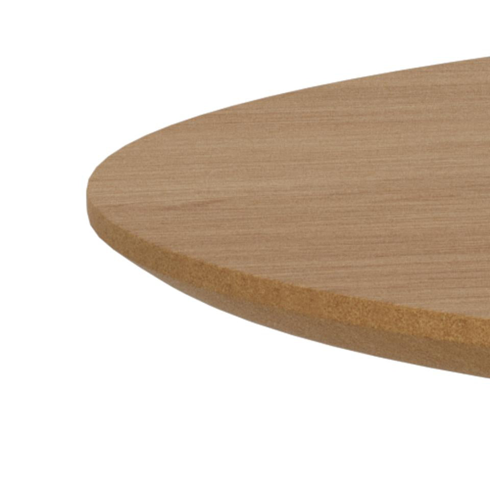 Stolik Soli 85cm dąb/kaszmir