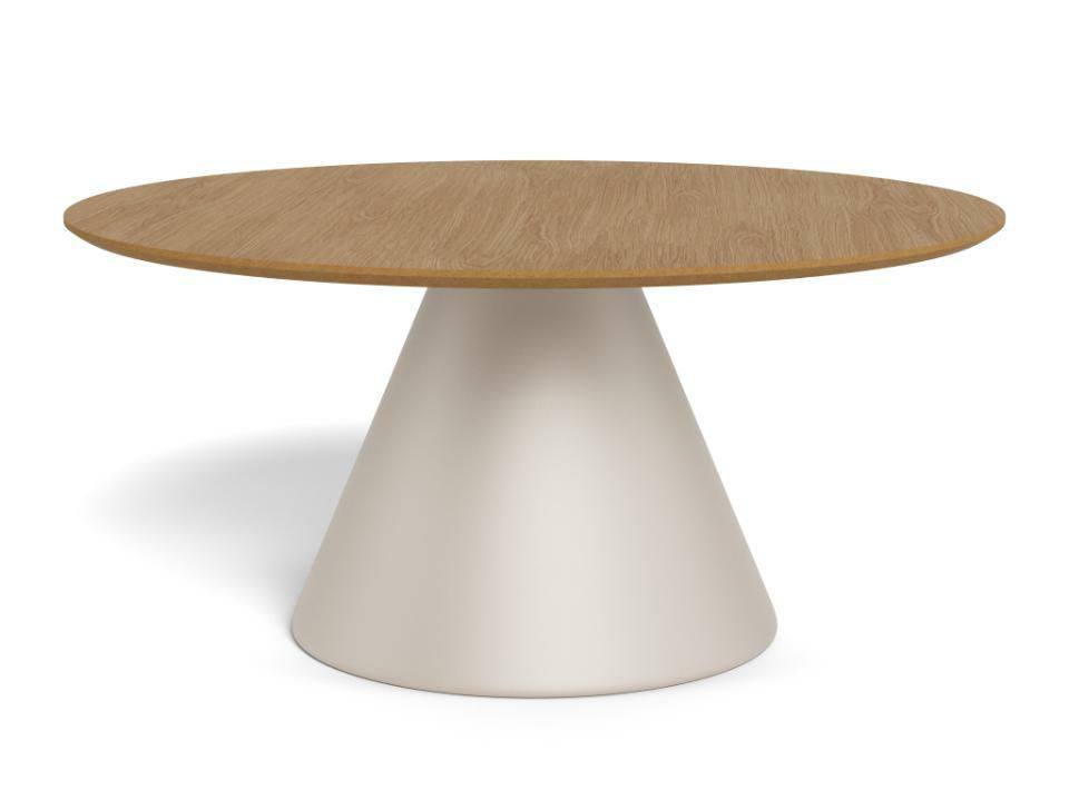Stolik Soli 85cm dąb/kaszmir