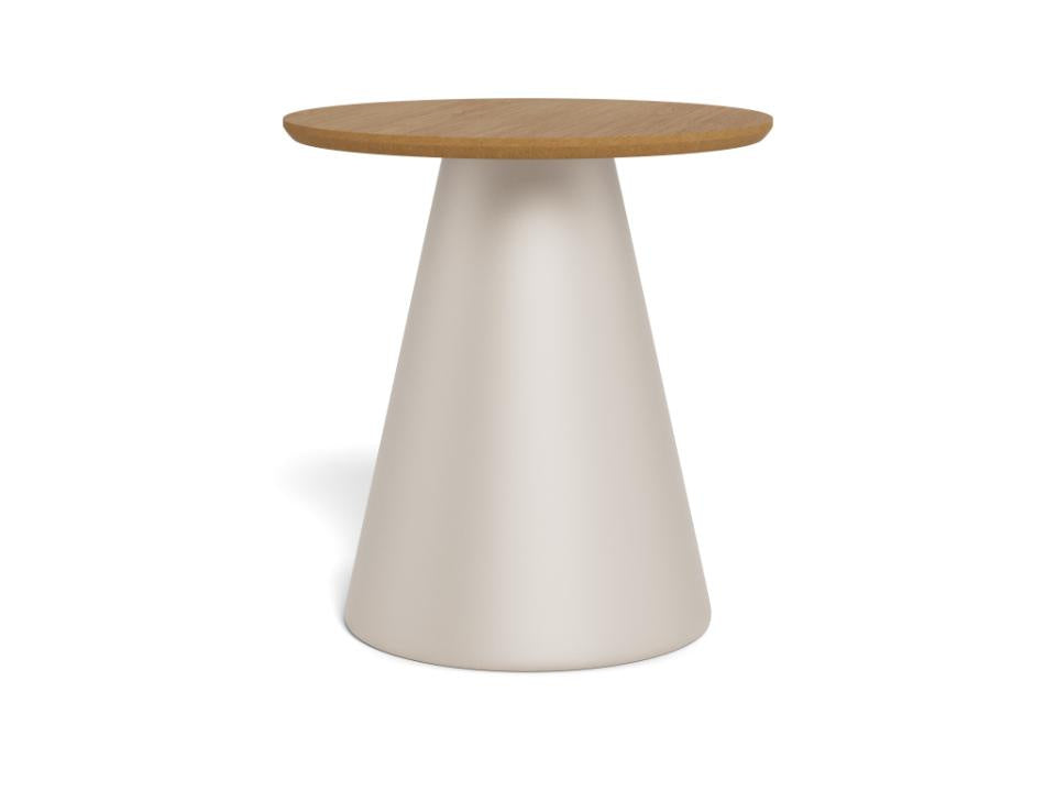 Stolik Soli 45cm dąb/kaszmir