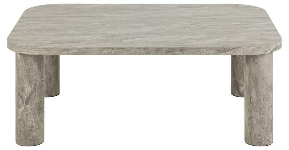 Stolik kawowy Solano 100x75cm marmur szary