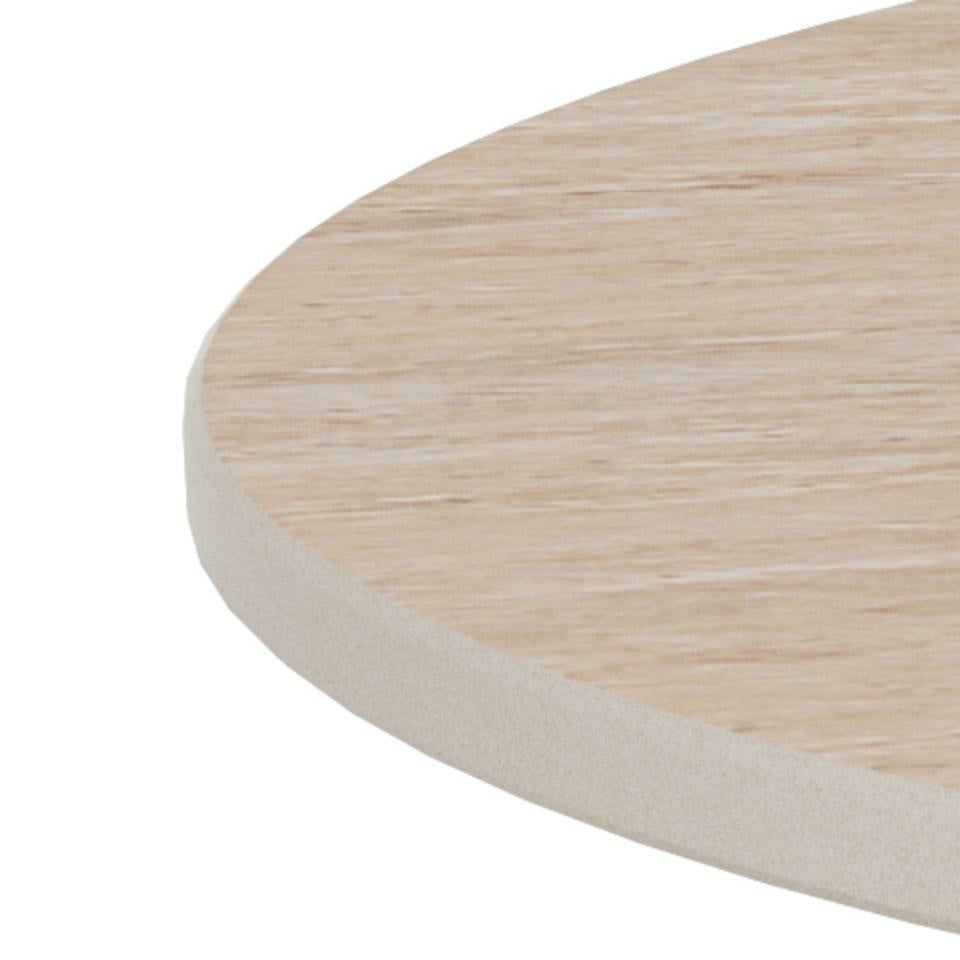 Stolik kawowy Santorini 70cm beżowy ceramiczny