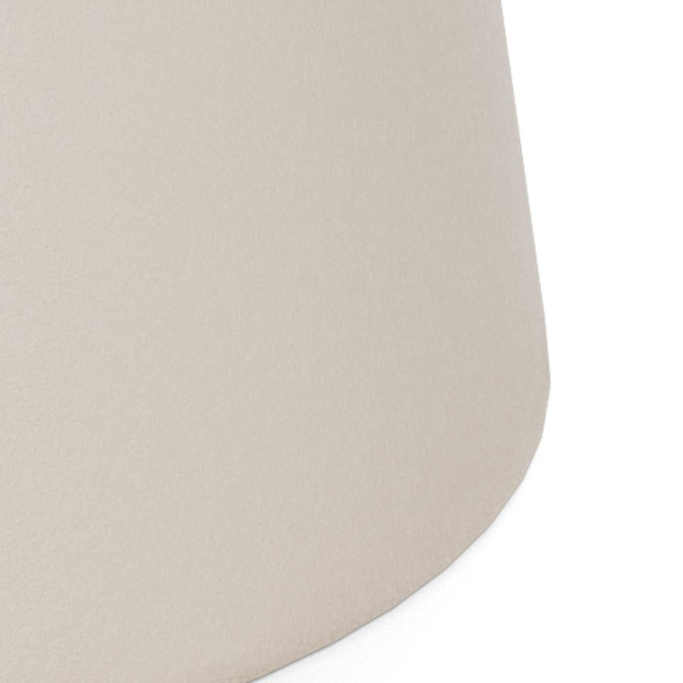 Stolik kawowy Santorini 45cm beżowy ceramiczny