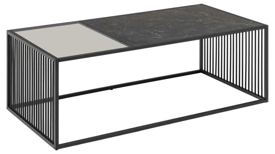 Stolik kawowy Strington 120x60cm szkło/Izmir