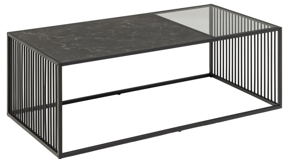 Stolik kawowy Strington 120x60cm szkło/Izmir